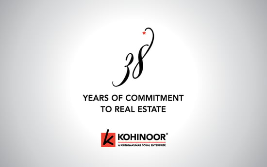Kohinoor 38 Years of  Commitment to Real Estate