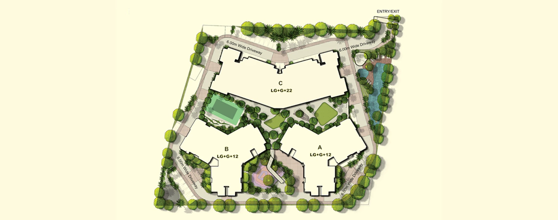 kohinoor-courtyard-one-phase-2-project-layout-banner